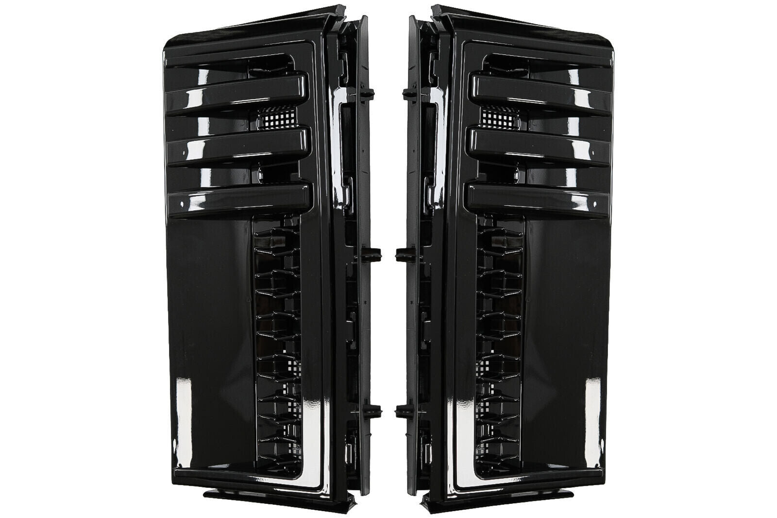 FOR RANGE ROVER L322 VOGUE 2002-2012 SIDE VENTS WING GRILLES AUTOBIOGRAPHY BLACK