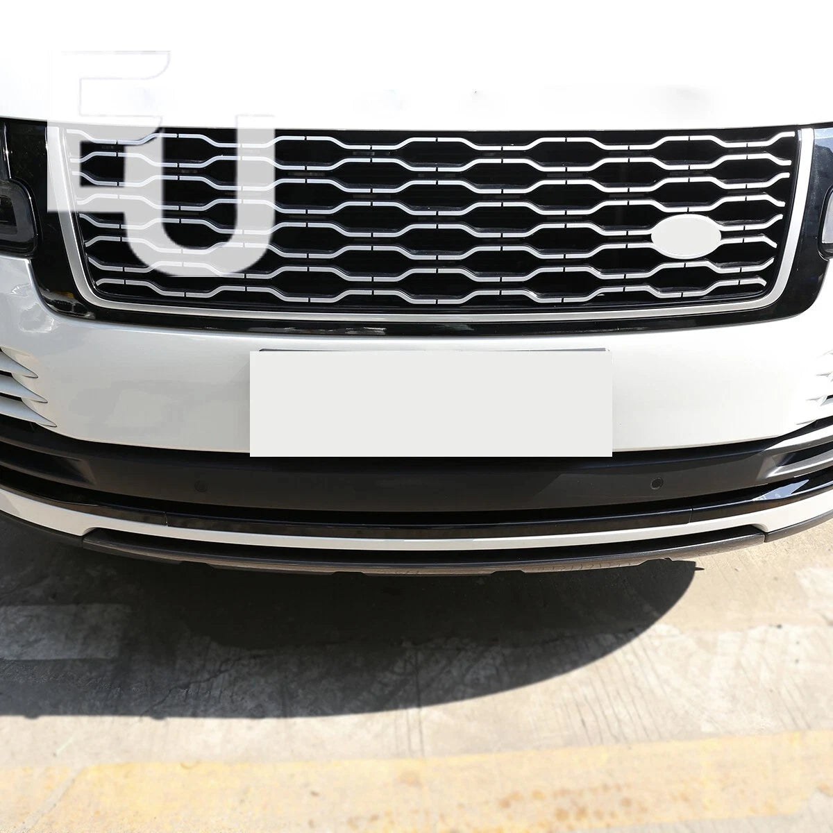 FOR RANGE ROVER VOGUE L405 AUTOBIOGRAPHY FRONT BUMPER TRIM 3 PIECE BLACK 18-21