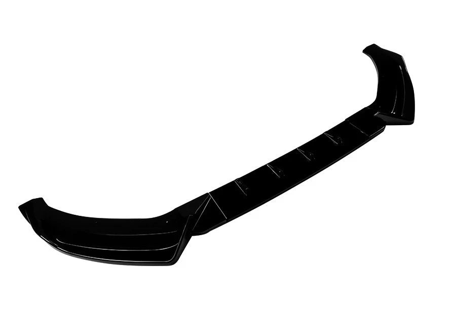 FOR AUDI A4 S4 S LINE B8 FRONT LIP SPLITTER DIFFUSER GLOSS BLACK 2009–2012
