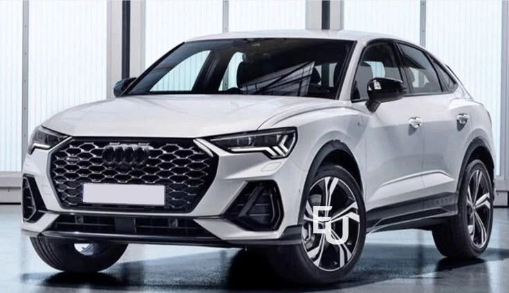 PAIR FRONT CLEAR CAR HEADLIGHT COVER LENS SHELL LAMPSHADE FOR AUDI Q3 2019-2022