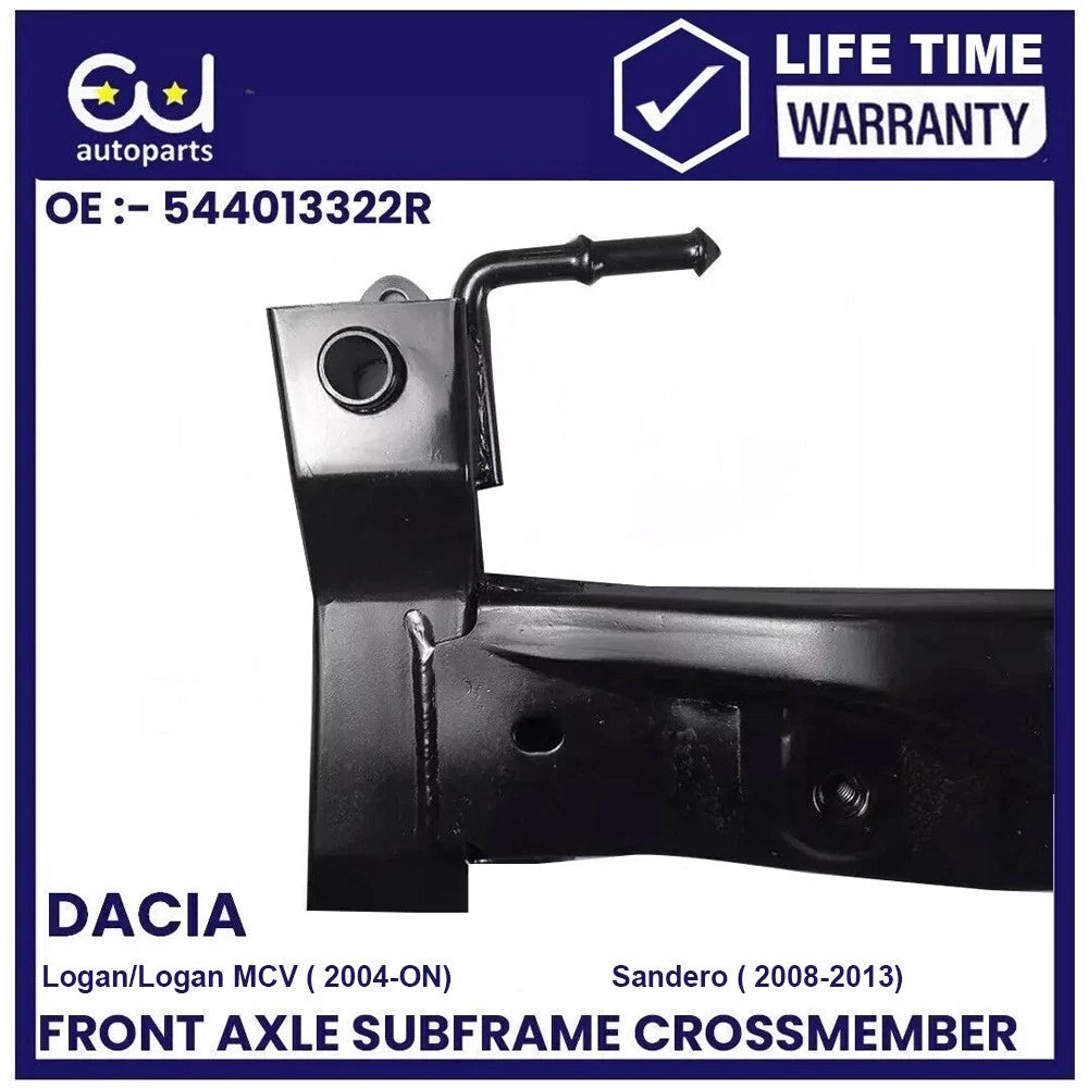FRONT AXLE SUBFRAME CROSSMEMBER FOR RENAULT DACIA LOGAN MCV SANDERO 544013322R