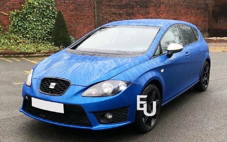 FOR SEAT LEON MK2 1P CLEAR HEADLIGHT LENS SHELL LAMPSHADE LEFT PASSENGER 09-12