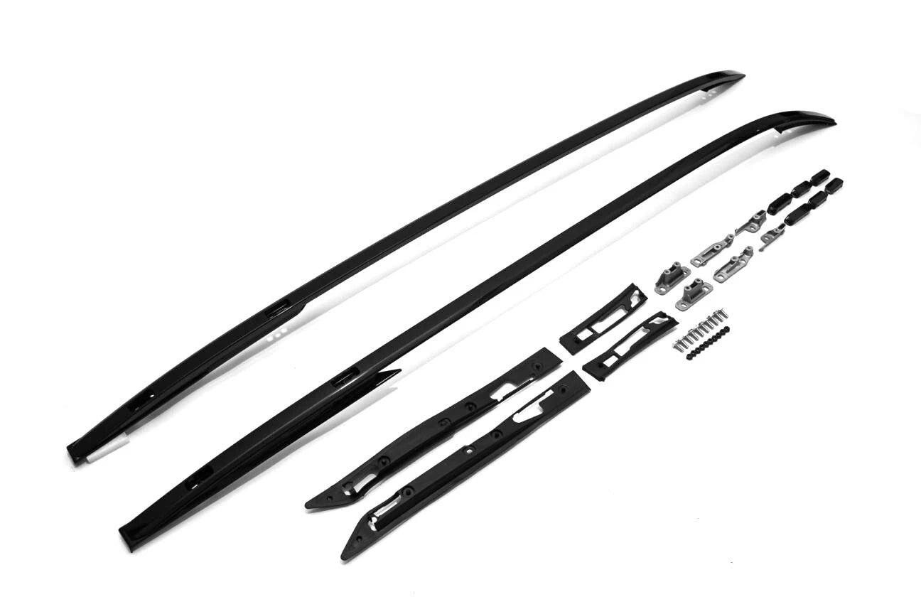 FOR RANGE ROVER EVOQUE 2011+ L538 BLACK ALUMINIUM ROOF RAILS RACK BARS OEM FIT