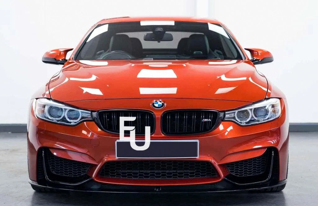 FOR BMW M3 M4 F80 F82 F83 MP STYLE FRONT SPLITTER LIP SPOILER GLOSS BLACK 14-19