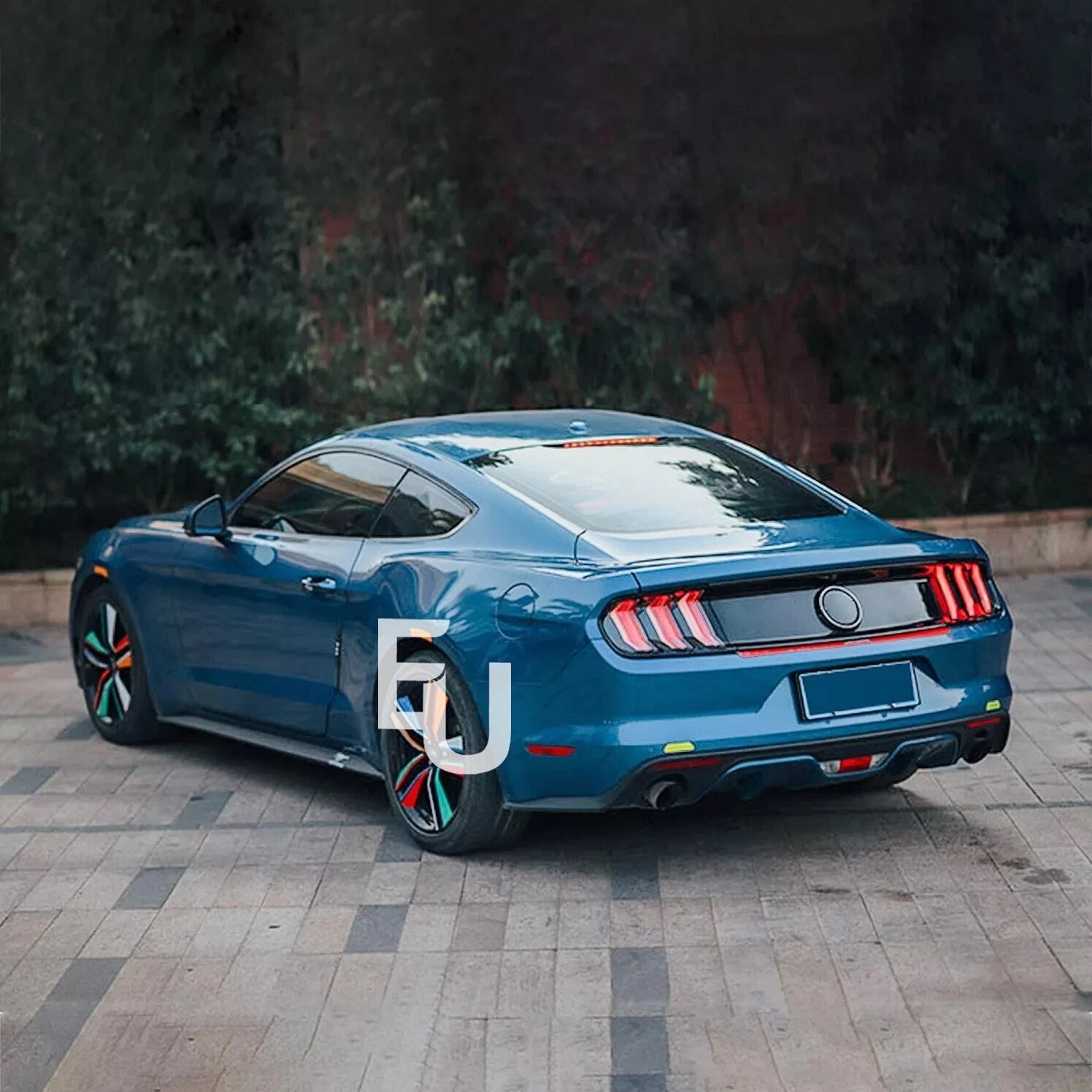 SMOKED LED REAR LIGHTS 5 MODES FOR FORD MUSTANG 2015-2023 W/SEQUENTIAL SIGNALS