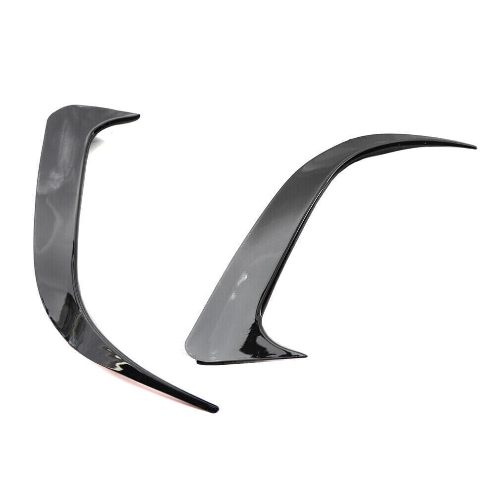 FOR MERCEDES CLA W117  REAR BUMPER SPOILER AIR VENT COVER GLOSS BLACK