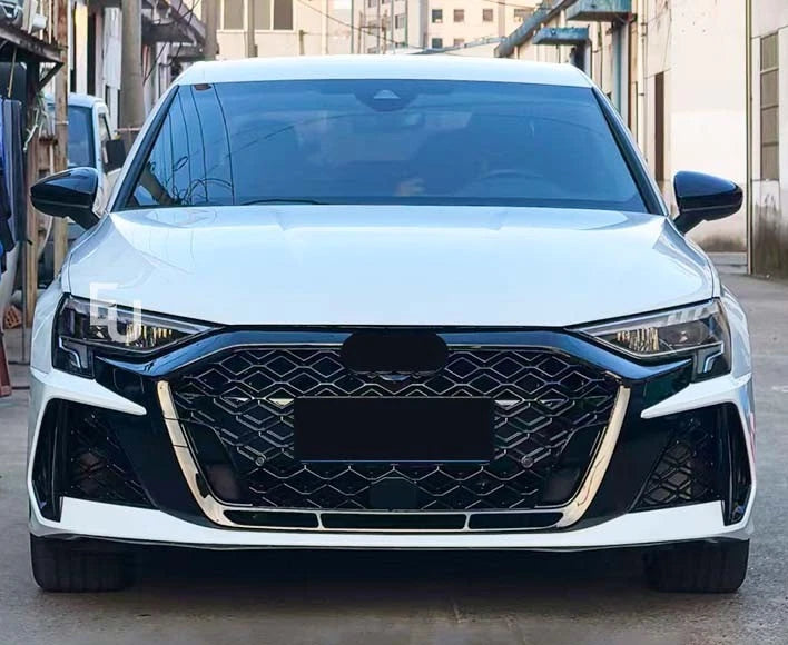 2025+ RS3 CONVERSION FRONT BUMPER BODYKIT FOR AUDI A3 S3 8Y 20-24 SEDAN/HATCH