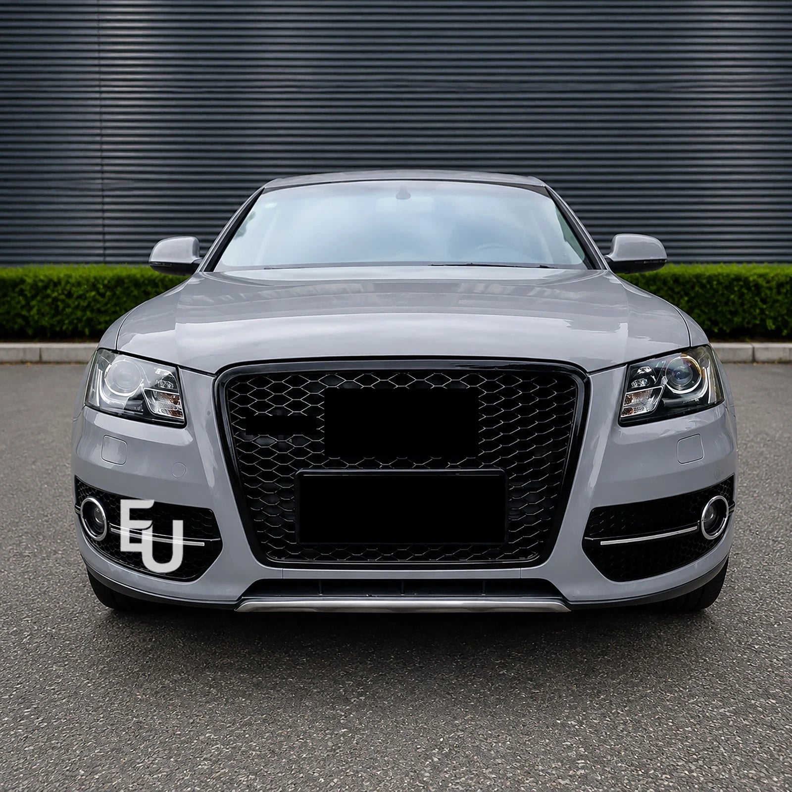 GLOSS BLACK RS STYLE HONEYCOMB FRONT MAIN GRILLE GRILL FOR AUDI Q5 2008-2012