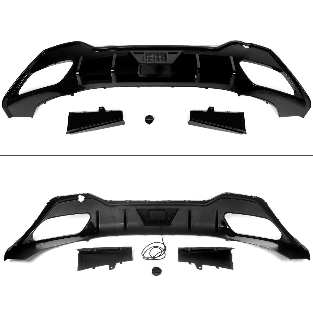 FOR BMW 8 SERIES G14 G15 BODYKIT  FRONT SPLITTER LIP REAR DIFFUSER SKIRT