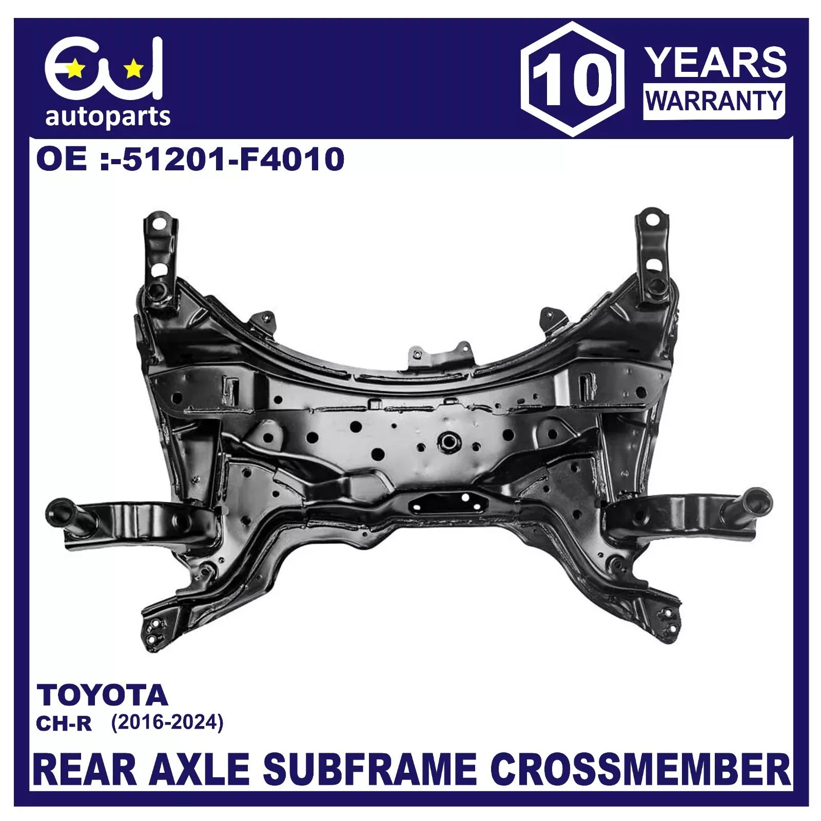 FRONT AXLE SUBFRAME CROSSMEMBER ENGINE CARRIER FOR TOYOTA C-HR X1 16+ 51201F4010
