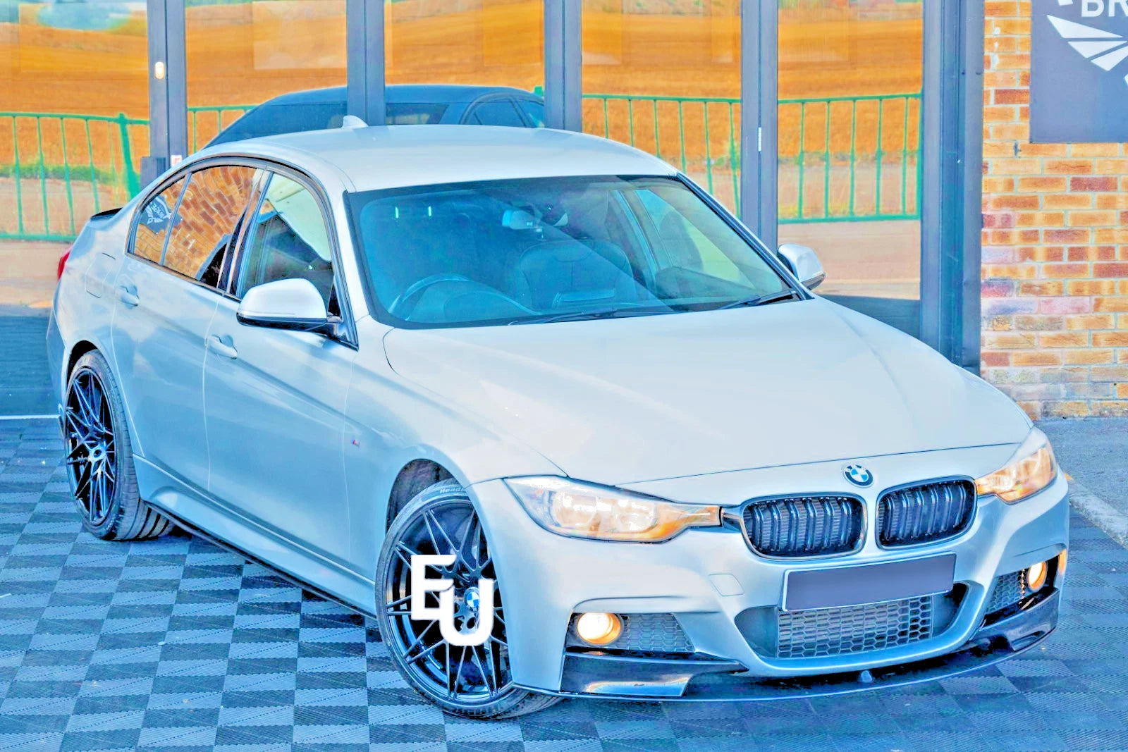 FRONT LIP SPLITTER REAR LED DIFFUSER BODYKIT FOR BMW 3 SERIES F30 MP BODY KIT