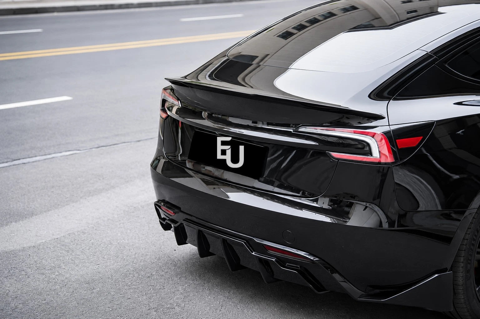 FOR TESLA MODEL 3 AERO BODY KIT BODYKIT FRONT SPLITTER SKIRT REAR DIFFUSER 23+