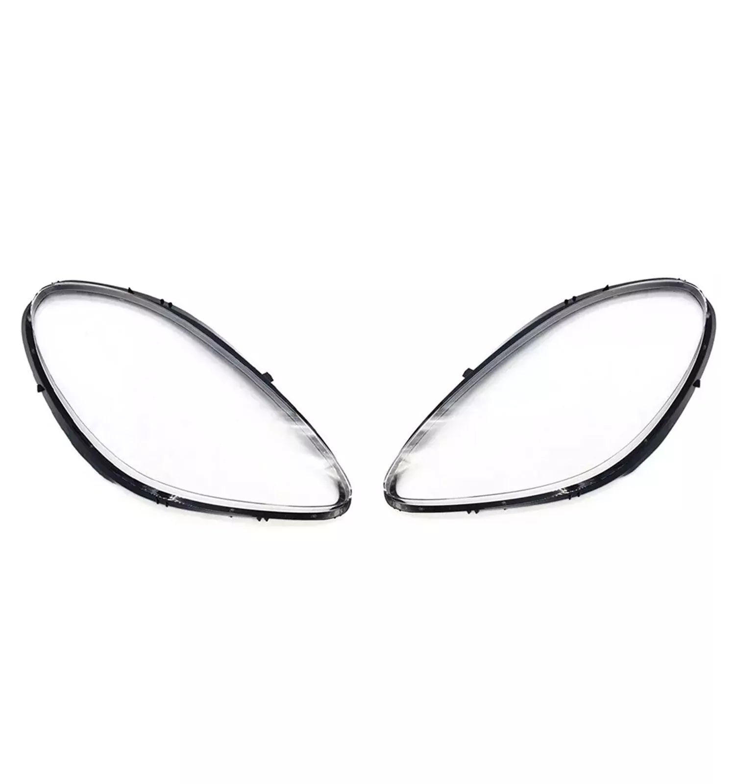 LEFT RIGHT SIDE PAIR HEADLIGHT LENS COVER LAMP FOR PORSCHE MACAN 2019-2022