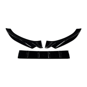 FOR AUDI Q5 8R SQ5 FRONT BUMPER SPOILER LIP SPLITTER GLOSS BLACK 2013-