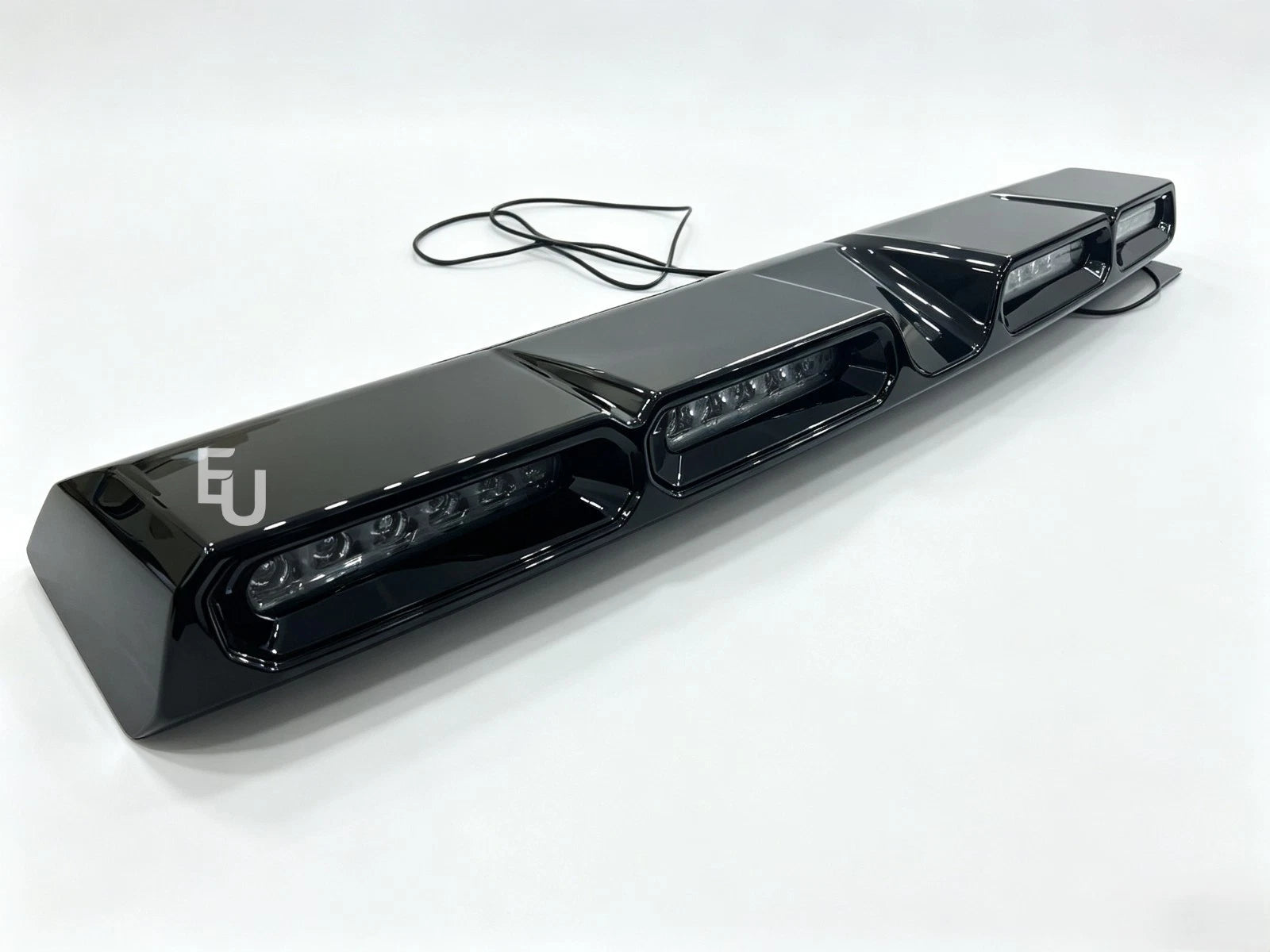 GLOSS BLACK POD QUAD LED MOUNTED ROOF LIGHT FOR FORD RANGER T6 T7 T8 T9 2011+