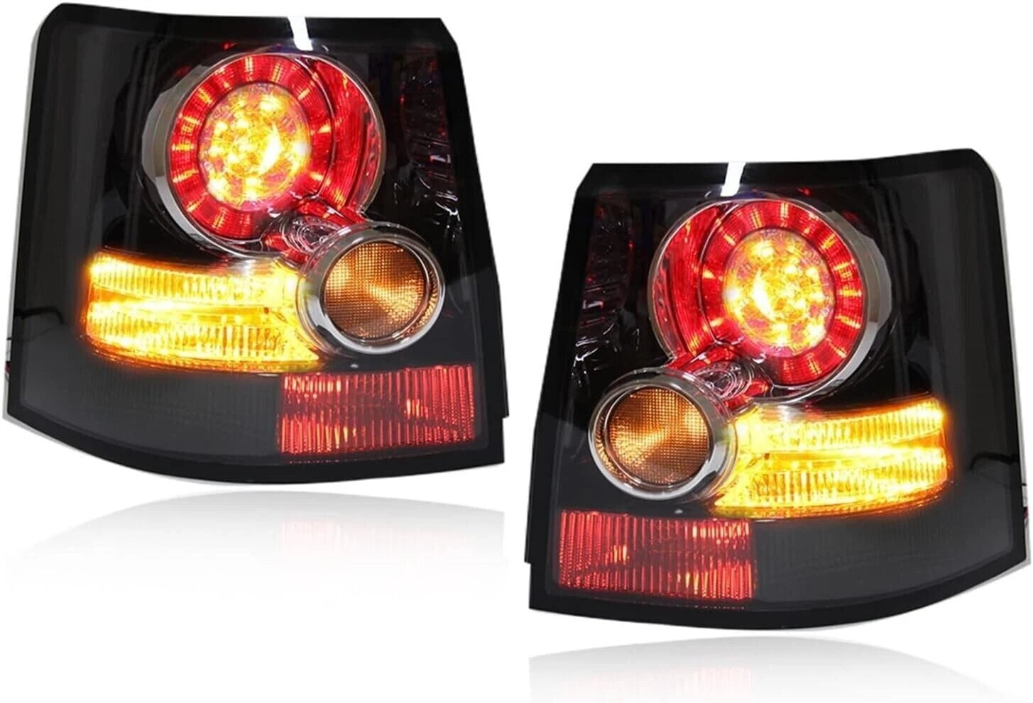 FOR LAND ROVER RANGE ROVER SPORT L320 5–13 SMOKED REAR TAIL LIGHT BRAKE LAMP SET