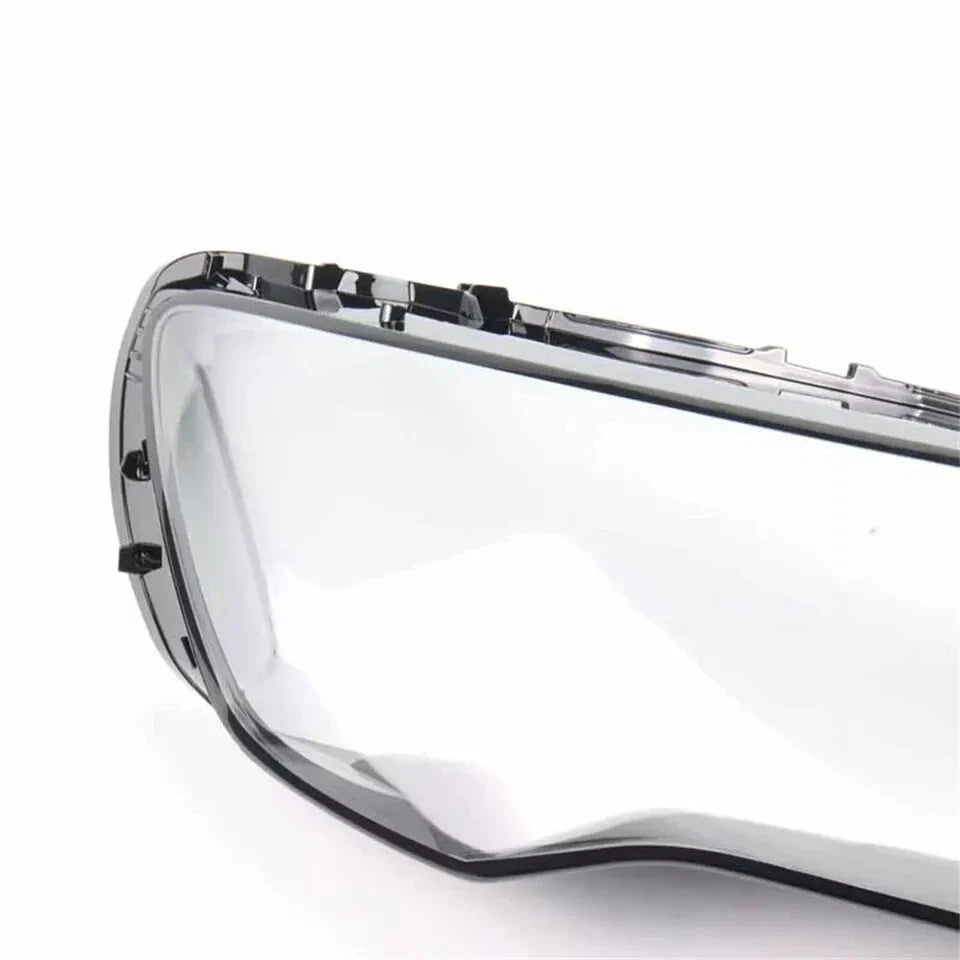 FOR AUDI Q7 4M PAIR RIGHT LEFT FRONT HEADLIGHT HEADLAMP LENS COVER 2020-2024