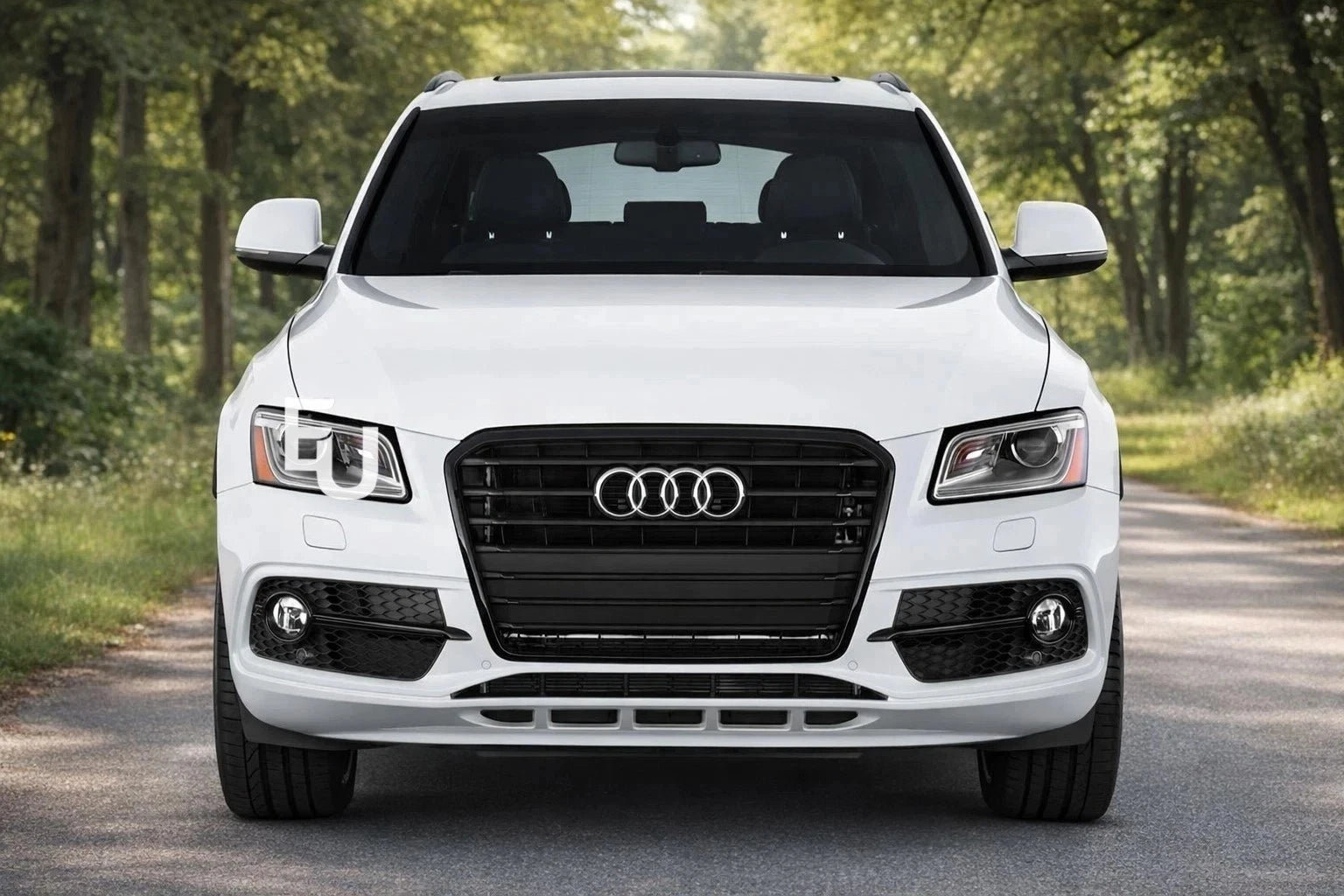 FOR AUDI SQ5 Q5 S LINE 2012-2017 FRONT BUMPER NEW + WASH JETS P/N 8R0807437AD