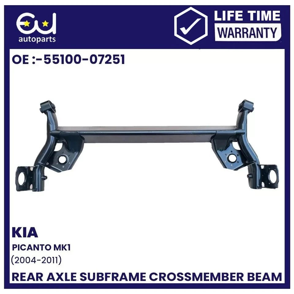 REAR SUBFRAME AXLE CROSSMEMBER FOR KIA PICANTO MK1 2004-2011 55100-07271