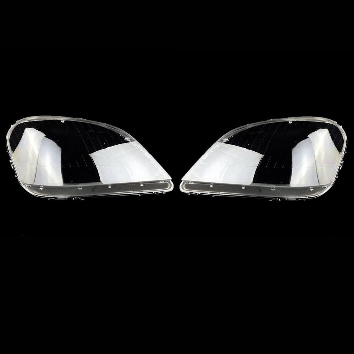 FRONT L+R PAIR HEADLIGHT LAMP LENS FOR MERCEDES BENZ W164 ML-CLASS ML350 06-08