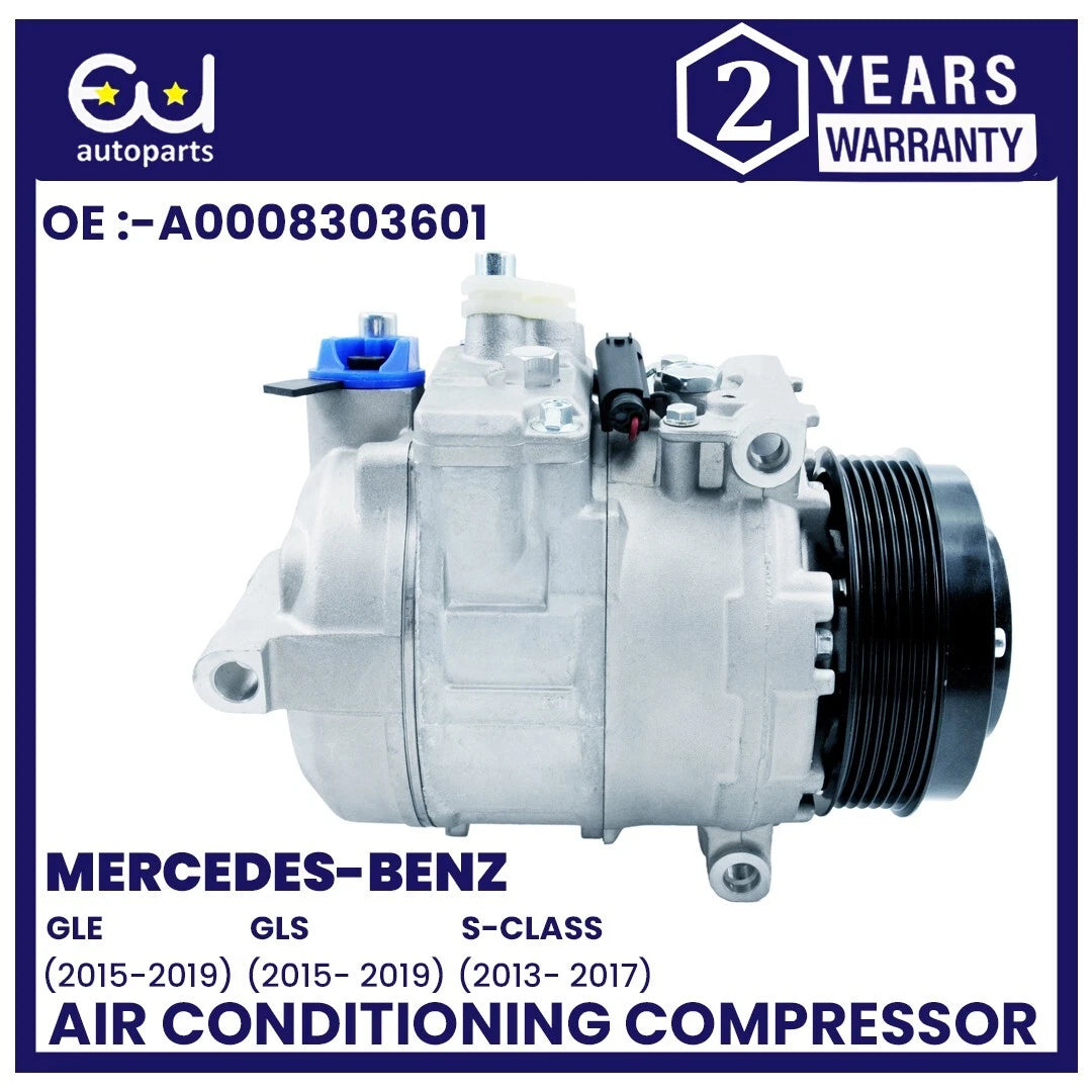 AIR CON AC COMPRESSOR PUMP FOR MERCEDES W166 GL350 W222 GLE X166 GLS 642 ENGINES