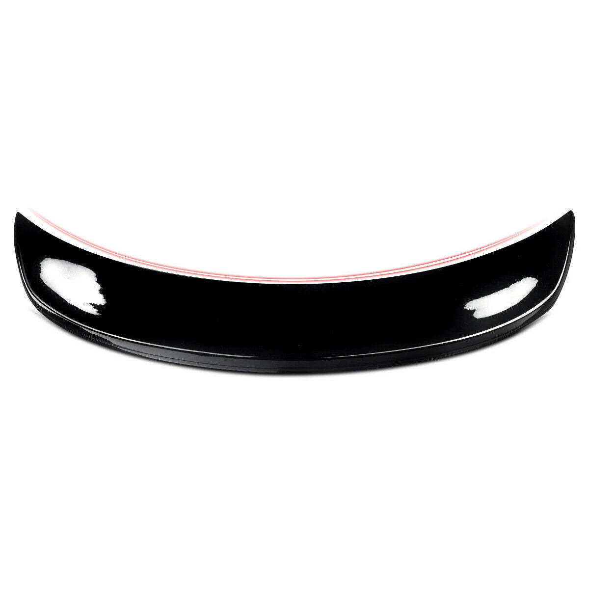 REAR BOOT TRUNK LID MID LEVEL SPOILER FOR VW BEETLE A5 2011-2019 GLOSS BLACK