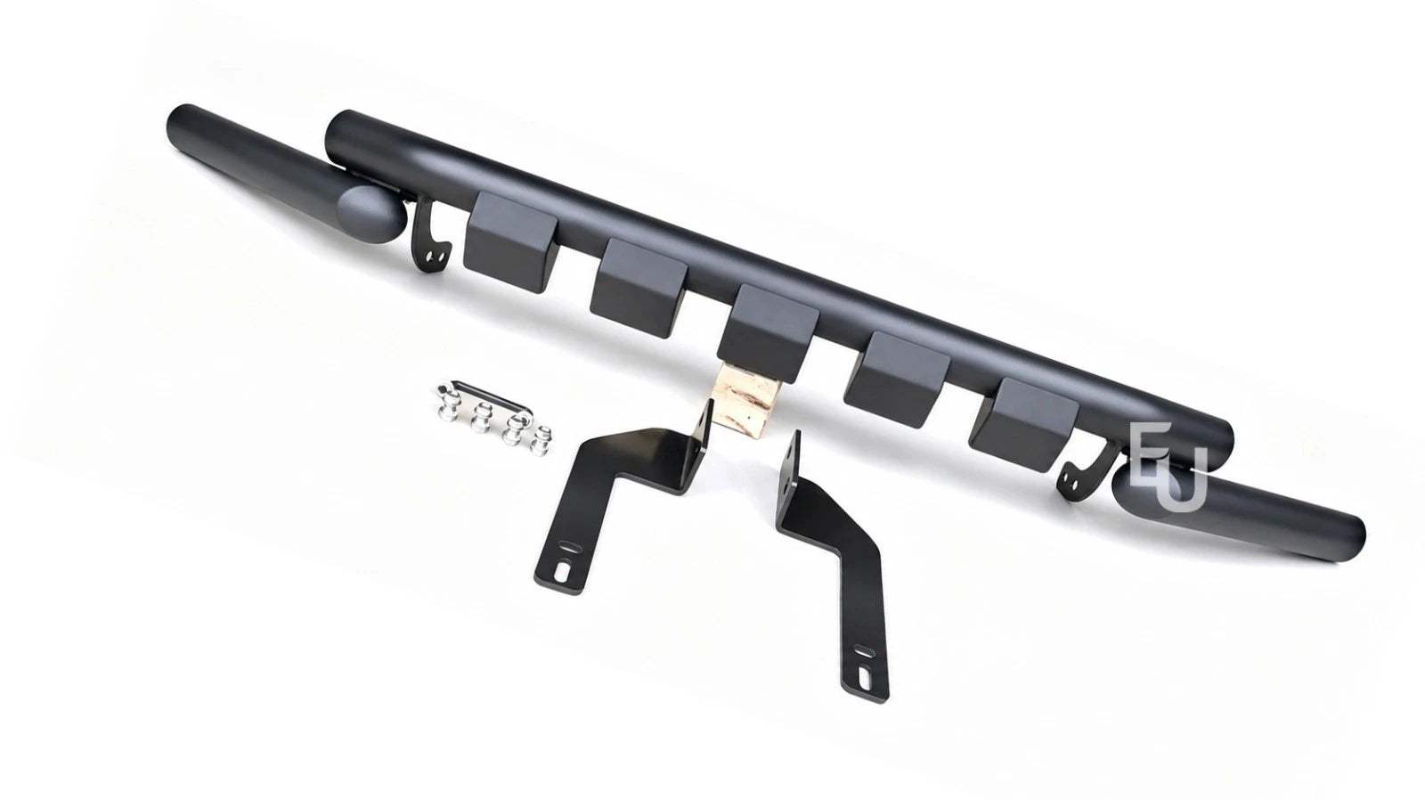 TWIN FRONT LOWER NUDGE CITY BULL BAR BUMPER FOR MERCEDES X CLASS W470 2017-2020