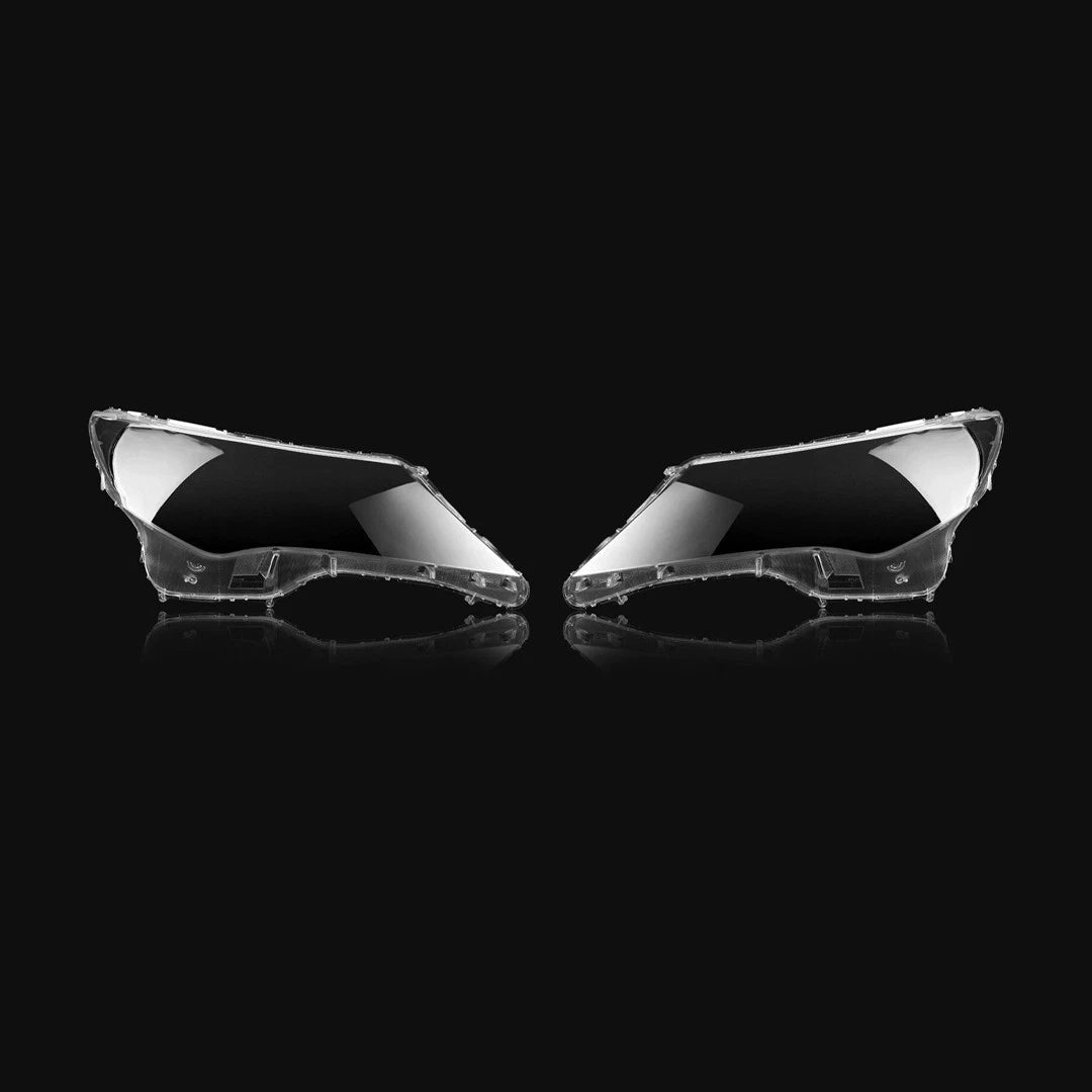 FOR TOYOTA RAV4 CLEAR HEADLIGHT LENS SHELL LAMPSHADE PAIR LEFT RIGHT 2012-2015