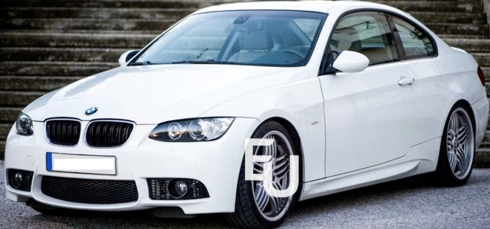 FOR BMW 3 SERIES E92 E93 06-09 M3 STYLE LOOK FRONT BUMPER KIT WITHOUT PDC HOLE