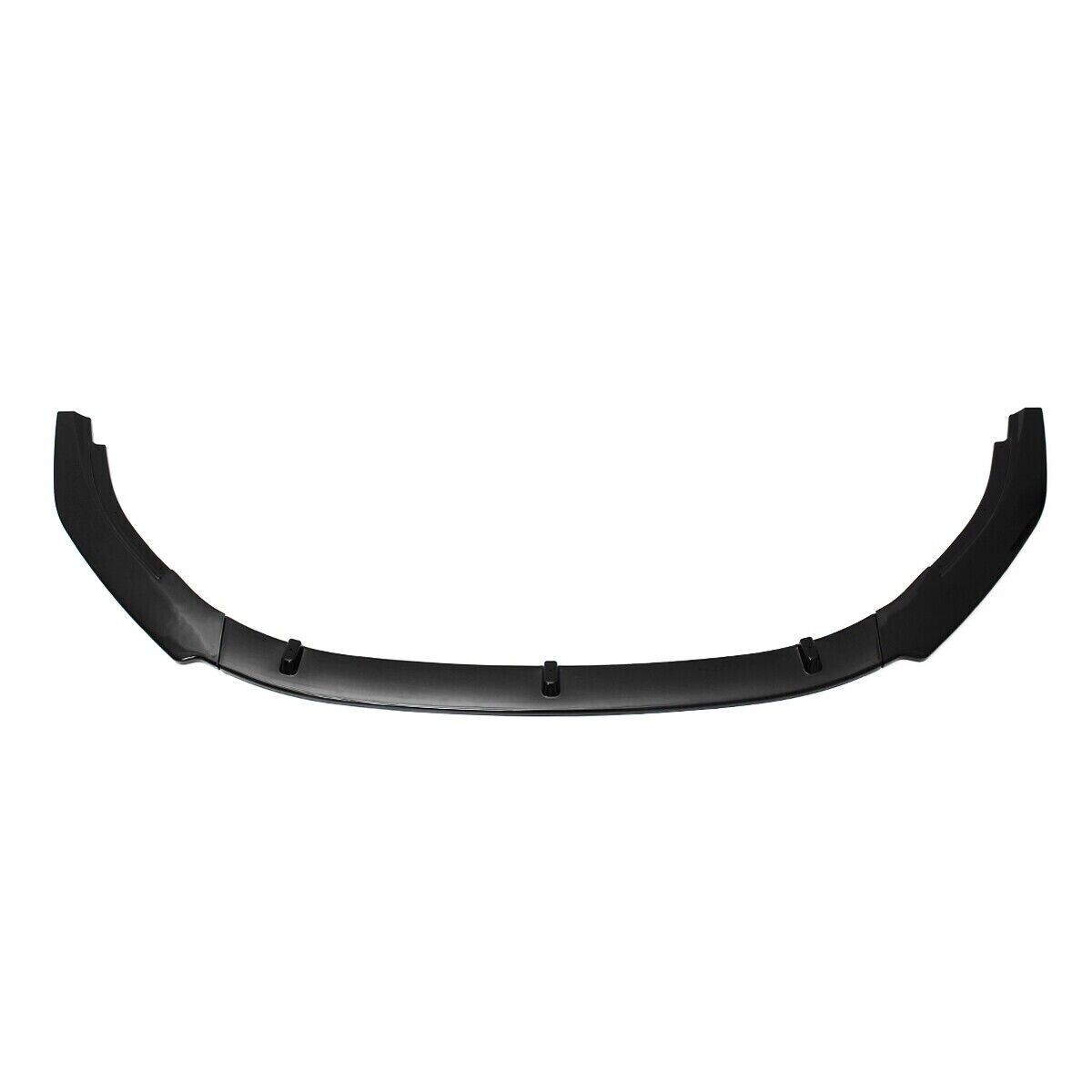 FOR VW Golf MK6 GTD GTI FRONT SPLITTER SPOLER LIP BODY KIT GLOSS BLACK 2008-2013