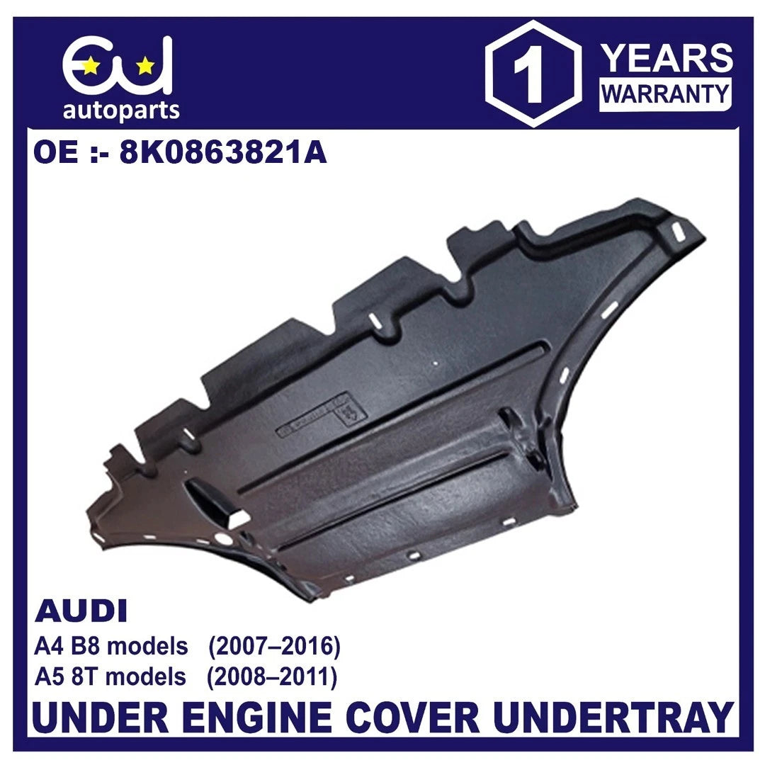 FOR AUDI A4 B8 8K2 8K5 2007-2016 A5 8T3 8TA SPORTBACK UNDER ENGINE GEARBOX COVER