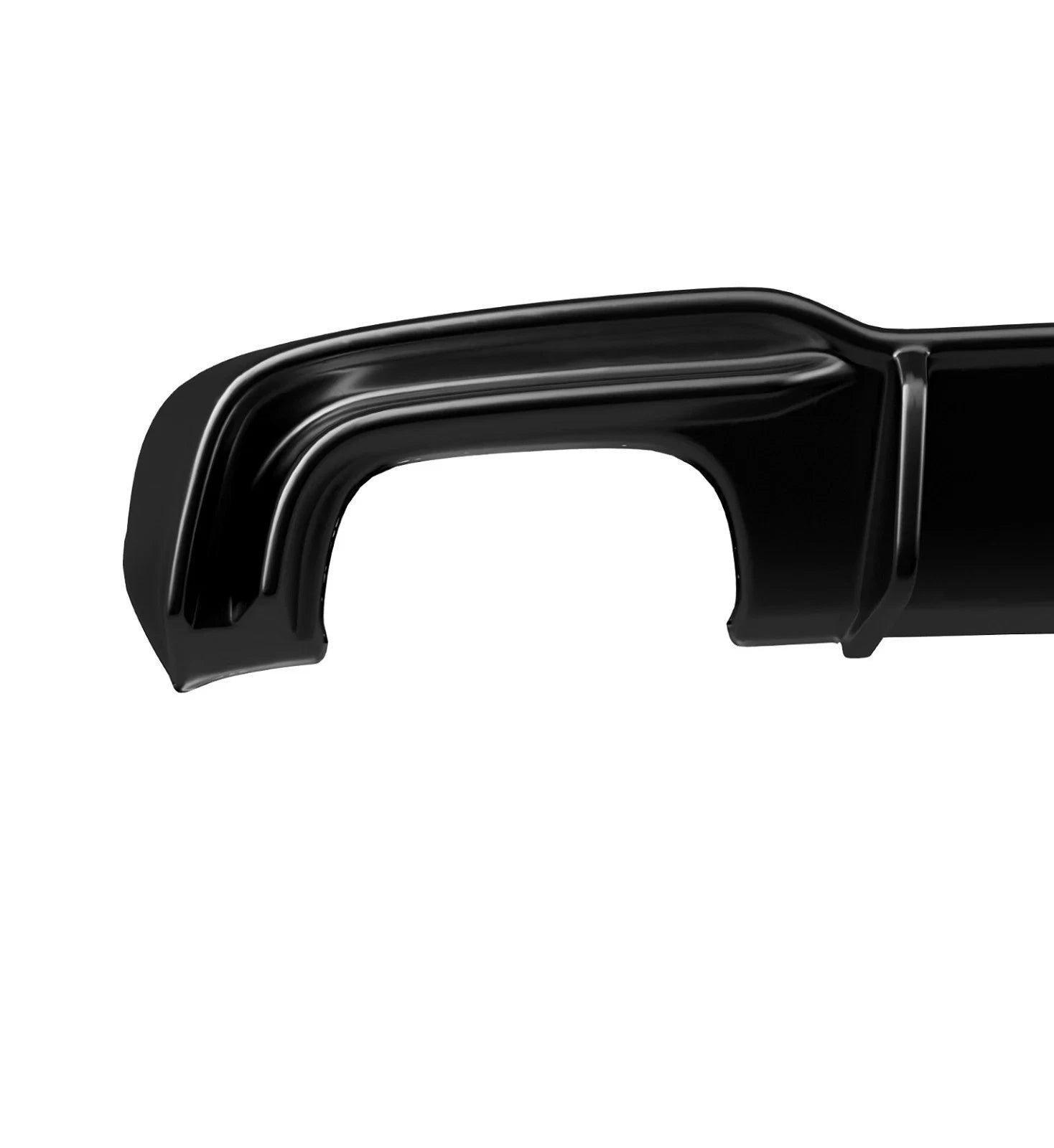 REAR DIFFUSER FOR AUDI A3 S-LINE S3 8V SPORTBACK HATCHBACK FACELIFT GLOSS 17-20