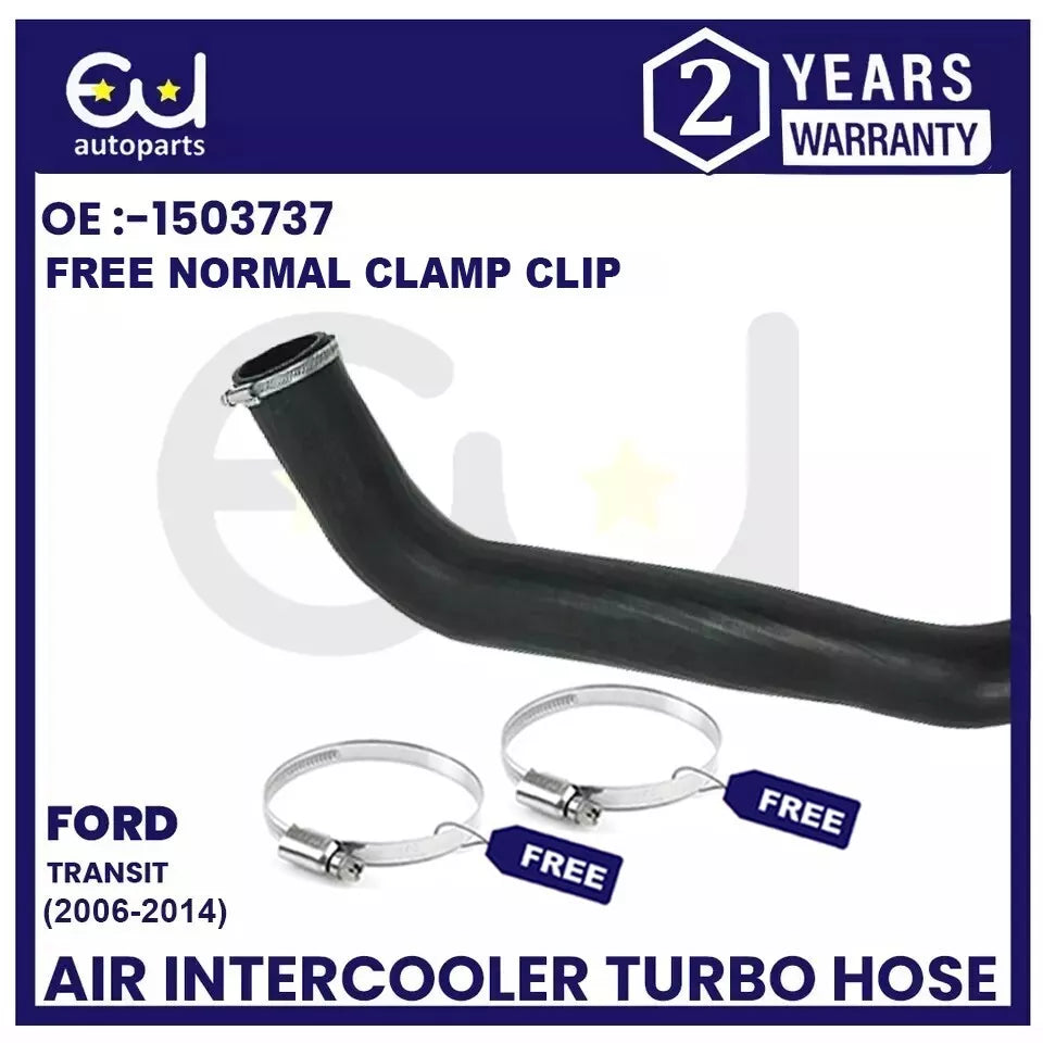 FOR FORD TRANSIT 2.4 MK7 INTERCOOLER TURBO HOSE PIPE LEFT SIDE 2006-2014 1503737