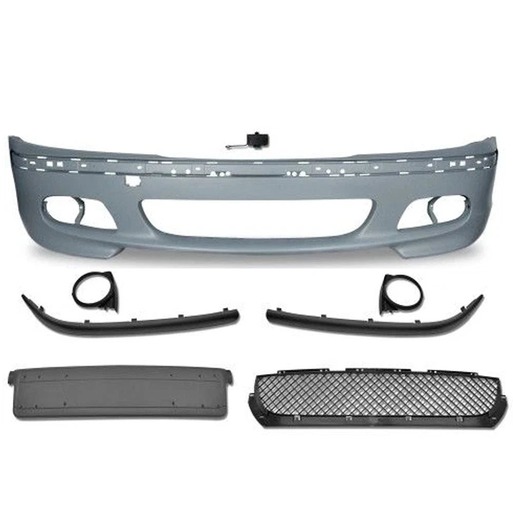 FOR BMW 3 SERIES E46 98-05 SALOON TOURING 4DR M SPORT MTECH STYLE FRONT BUMPER