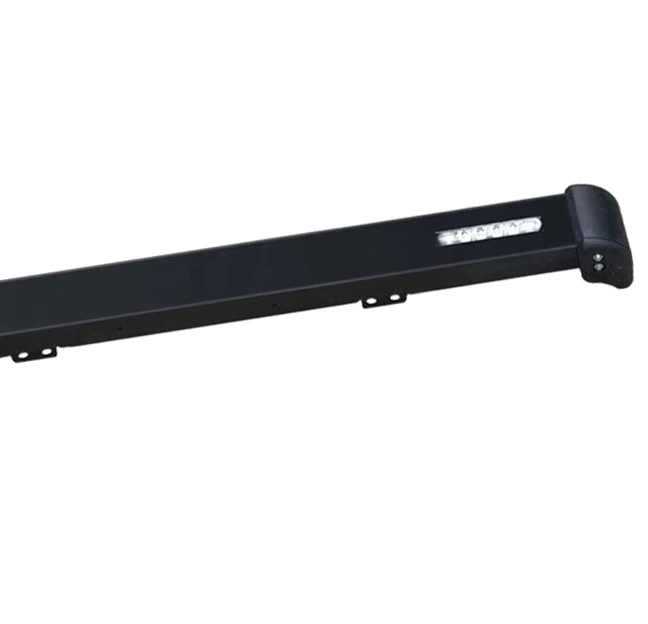 FOR LAND ROVER DEFENDER METAL FRONT BUMPER WITH LED DRL LIGHTS & RUBBER END CAPS