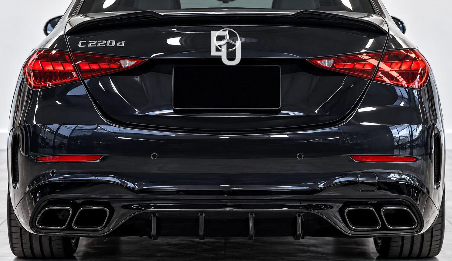 FOR MERCEDES C CLASS W206 C63 AMG REAR DIFFUSER LIP FRONT SPLITTER BODYKIT 2021+