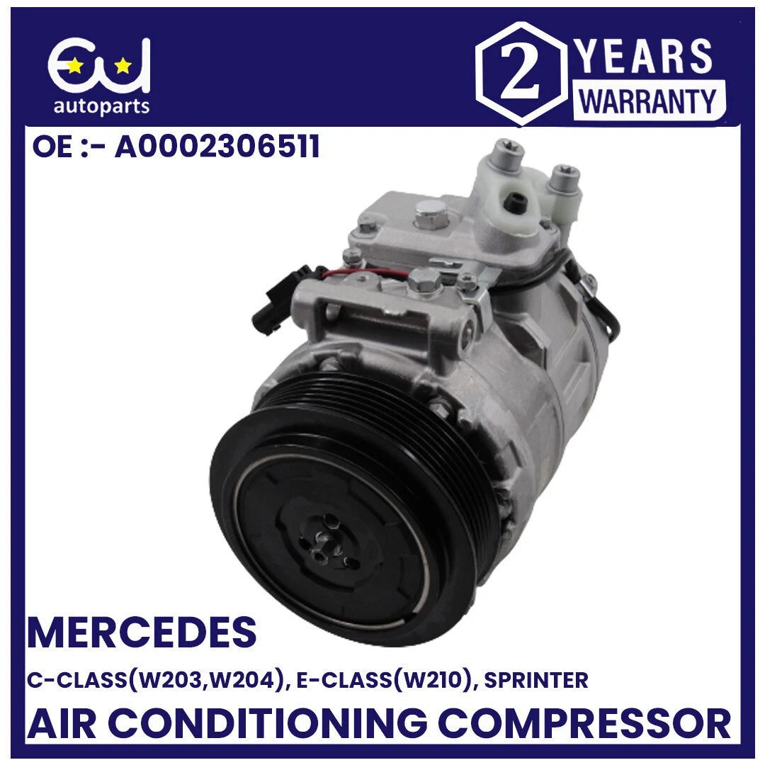 AIR CON AC COMPRESSOR PUMP FOR MERCEDES C-CLASS W203 W204 E-CLASS W211 SPRINTER