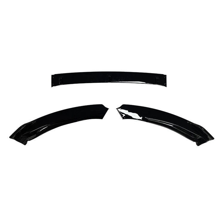 FOR SKODA OCTAVIA MK3 FRONT SPLITTER SPOILER BUMPER LIP GLOSS BLACK 2013-2020