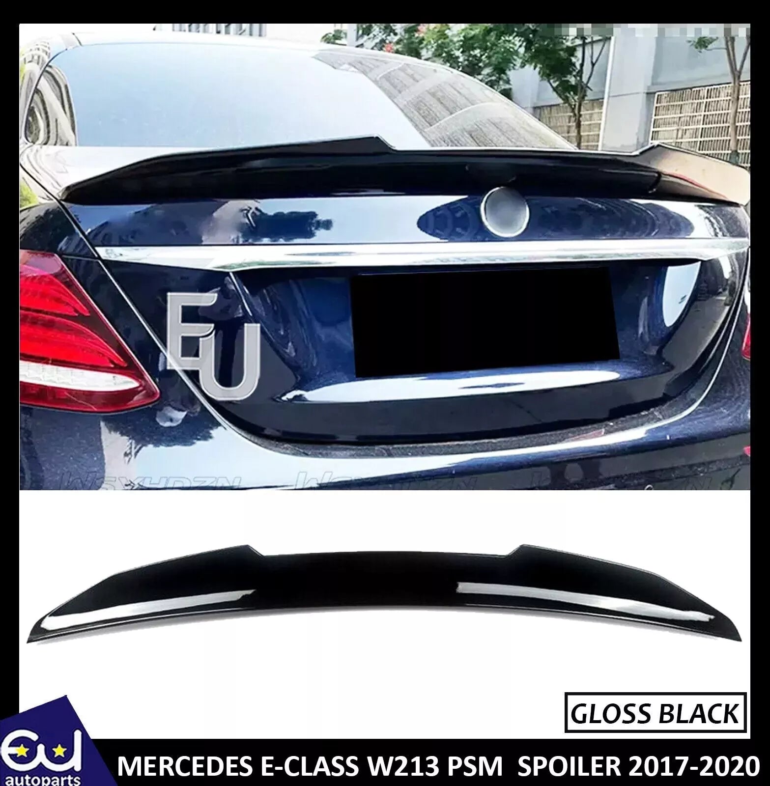 REAR TRUNK BOOT SPOILER LIP WING PSM DUCKTAIL FOR MERCEDES E CLASS W213 17-20