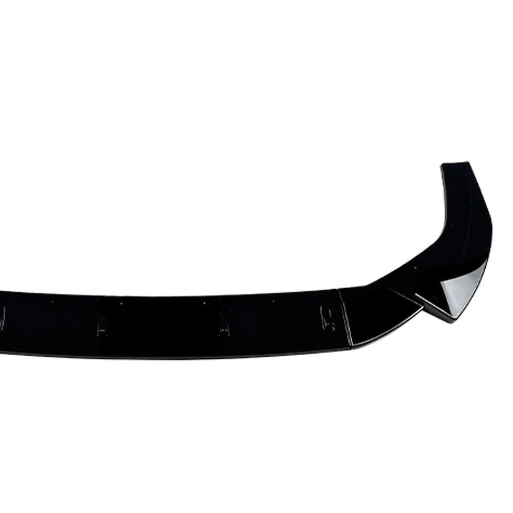 FOR AUDI A3 S3 8Y S LINE GLOSS BLACK FRONT BUMPER LIP SPLITTER 2020-2024