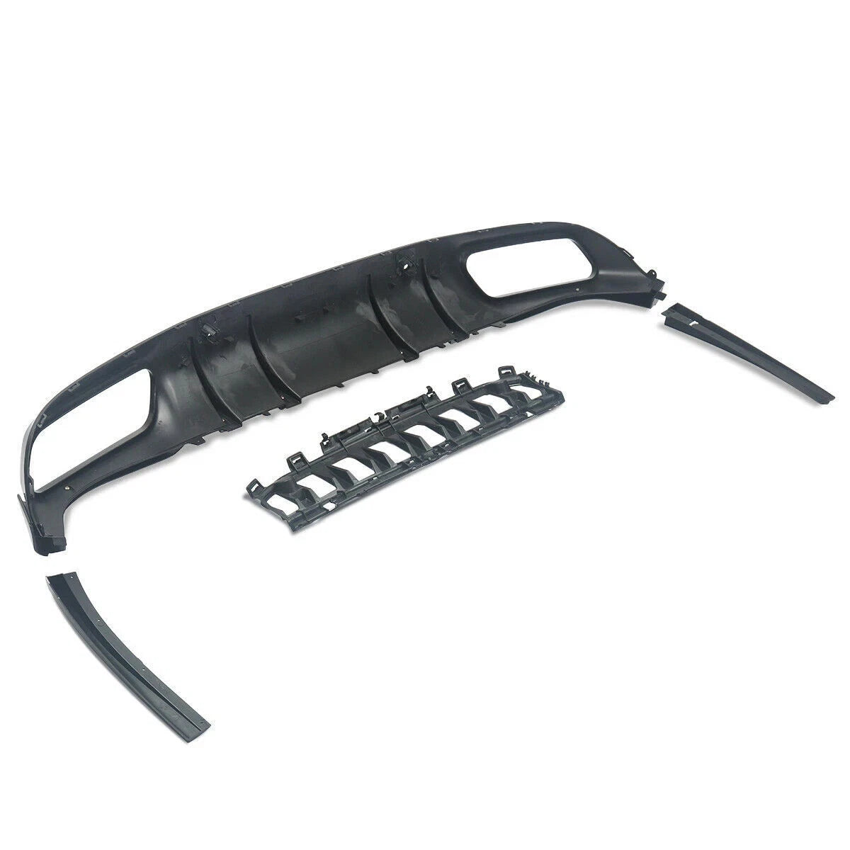 FOR MERCEDES C CLASS C205 C63 LOOK BODYKIT BODY KIT REAR DIFFUSER SPLITTER SKIRT