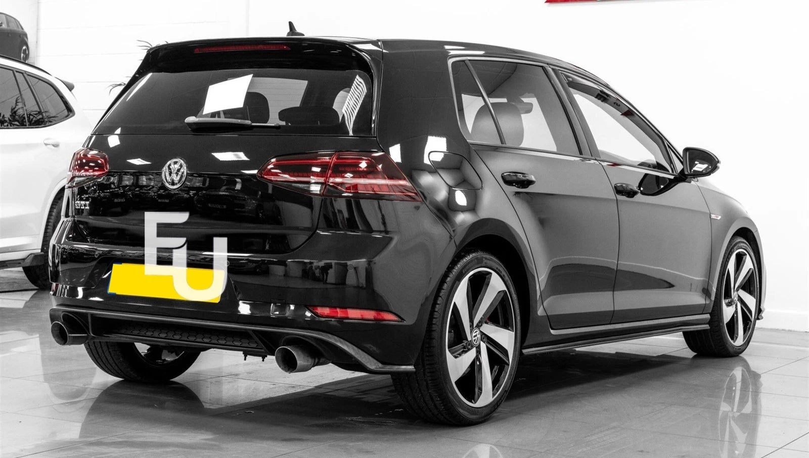 FOR VW GOLF MK7 MK7.5 R-LINE 2013-2018 GTI GTD STYLE SIDE SKIRT EXTENTION GLOSS