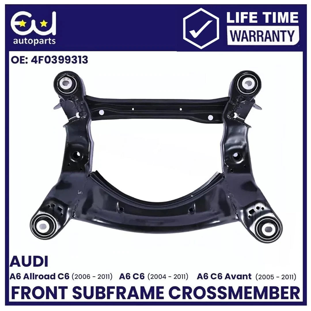 FRONT AXLE SUBFRAME CROSSMEMBER FOR AUDI A6 C6 MK3 AVANT 2004-11 MANUAL CVT ONLY