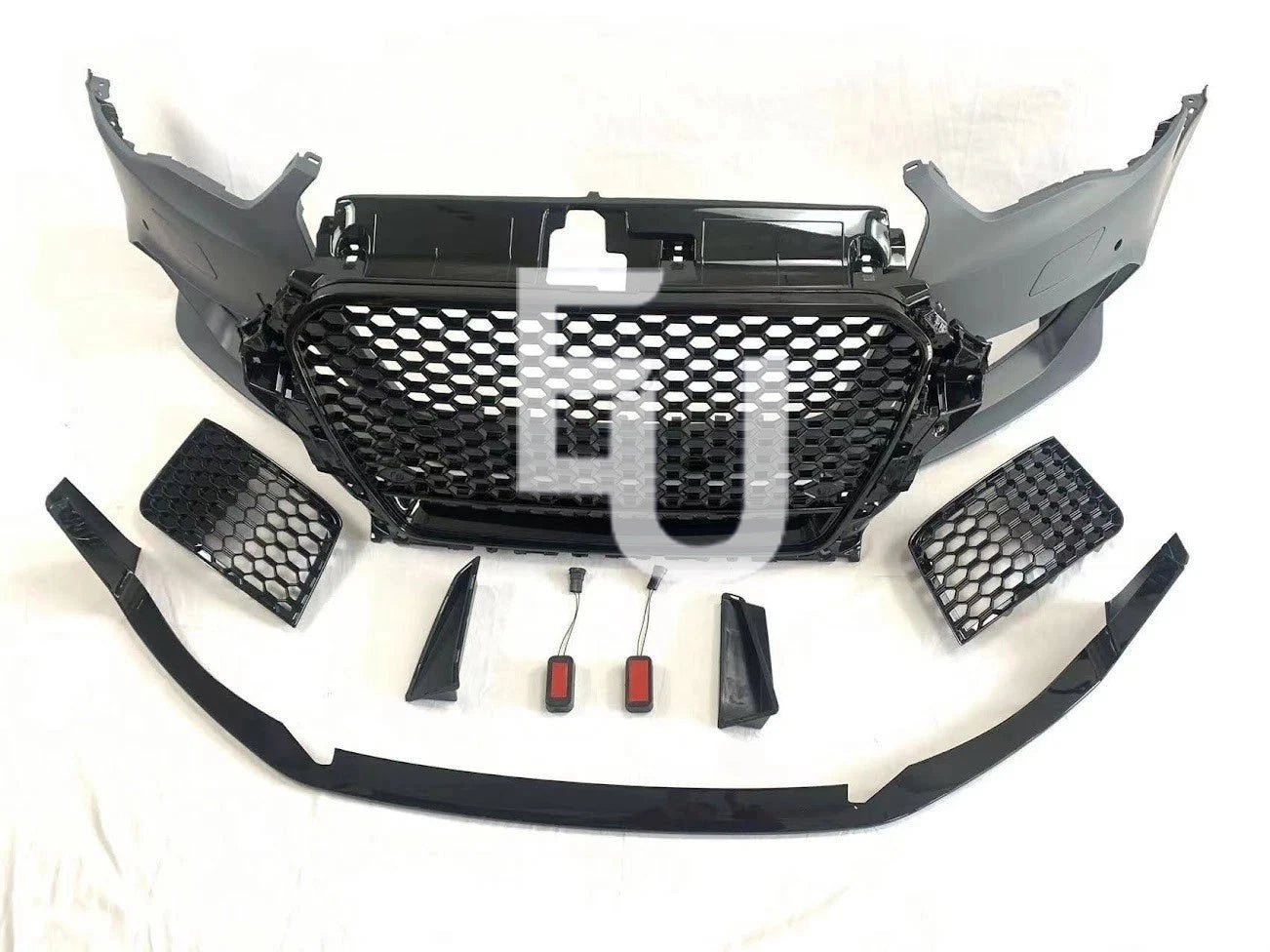 RS3 STYLE FRONT BUMPER CONVERSION KIT FOR AUDI A3 8V 2012-2016 HATCHBACK