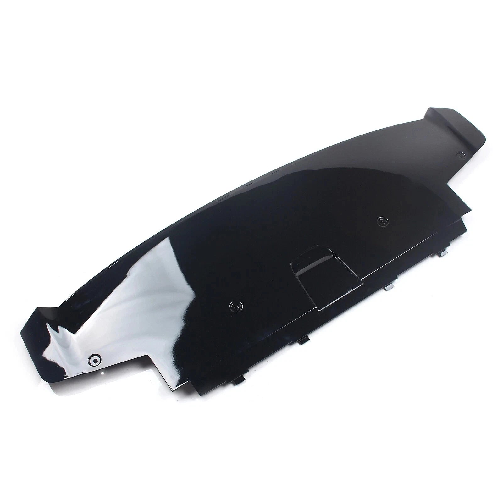 BLACK FRONT BUMPER LOWER TRIM LIP FOR LAND ROVER RANGE ROVER VELAR L560 2017-23