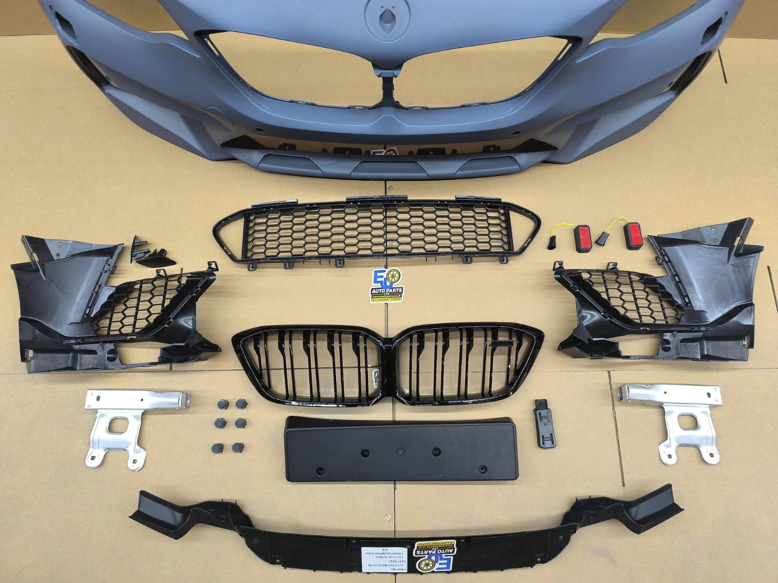 FOR BMW 2 SERIES F22 F23 M2 COMPETITION STYLE FRONT BUMPER WITH FRONT SPLITTER