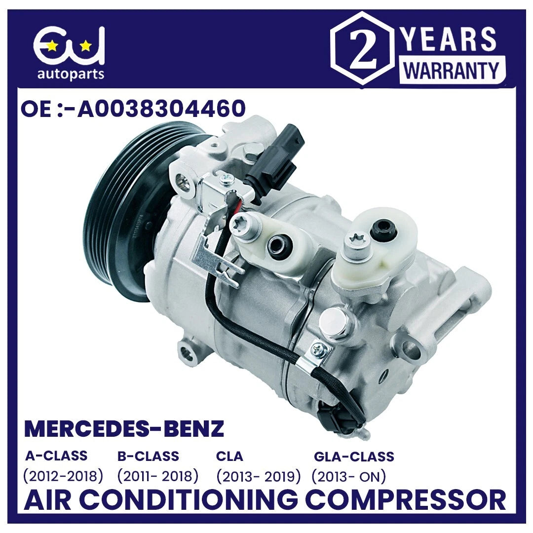 AIR CONDITIONING AC COMPRESSOR FOR MERCEDES-BENZ A B CLA GLA W176 W242 C117 X117