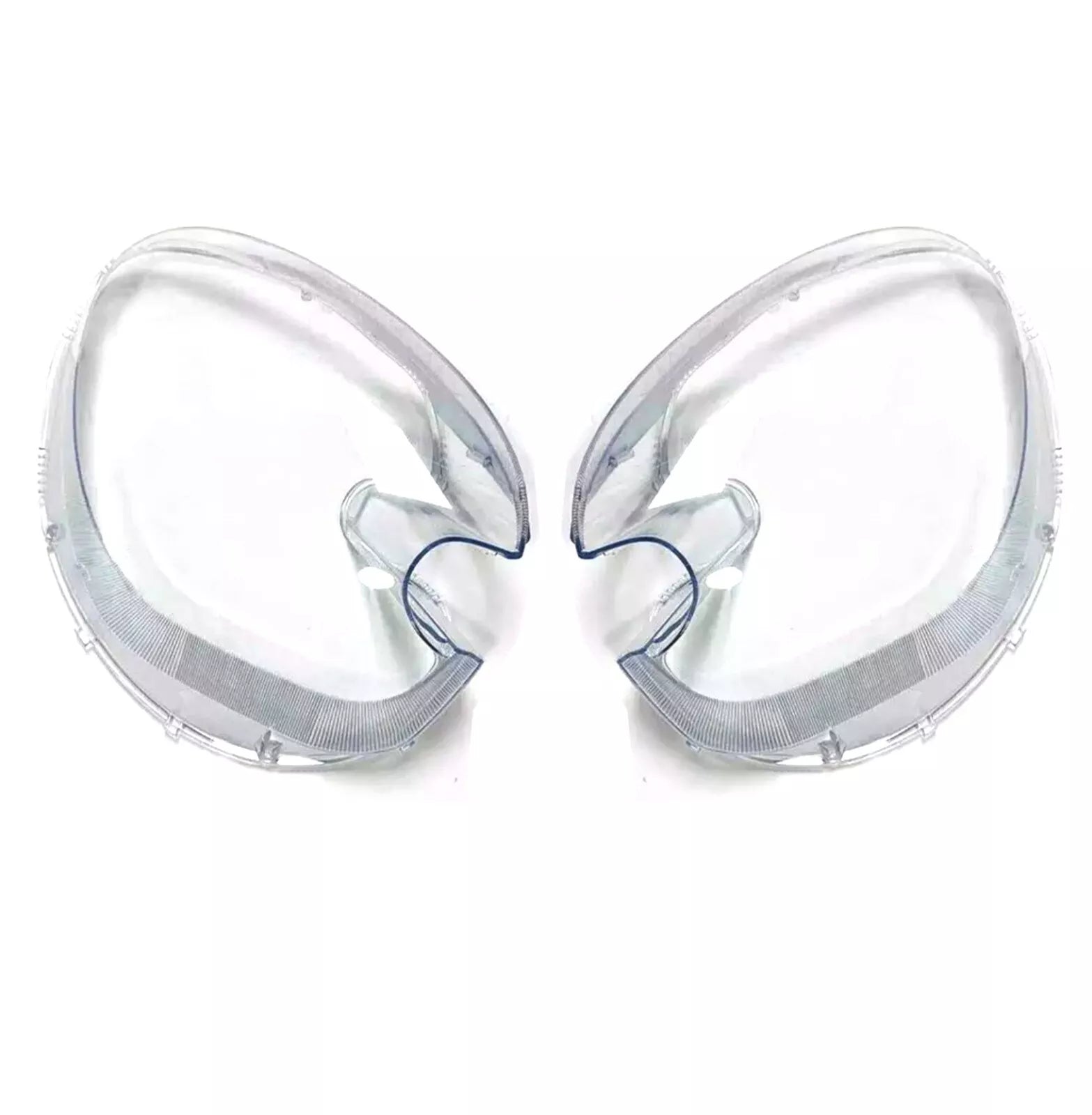 FOR BMW MINI R60 COOPER COUNTRYMAN 2014-16 PAIR L+R HEADLIGHT LENS CLEAR COVER