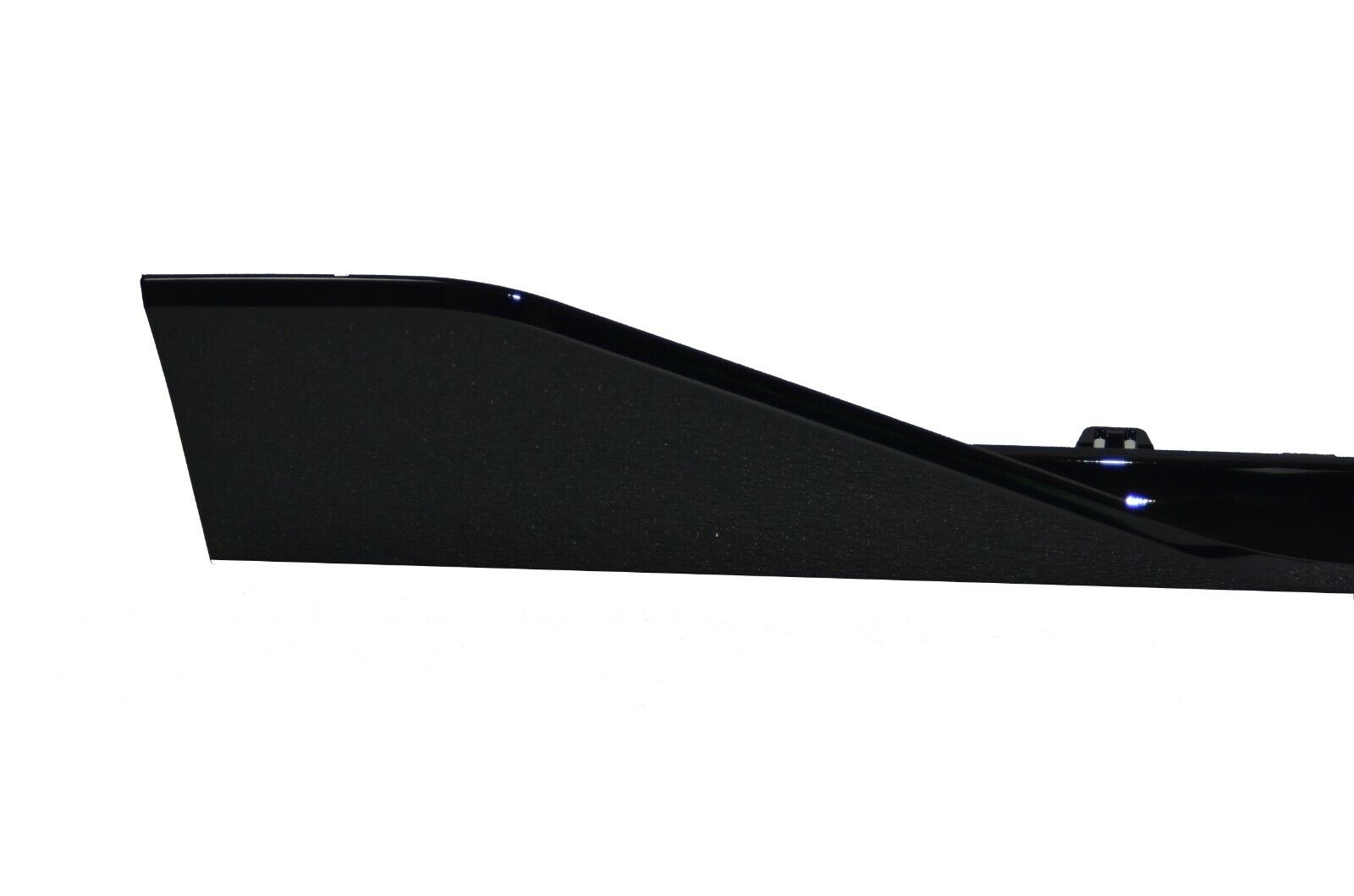 FOR BMW 1 SERIES F40 MP STYLE SIDE SKIRT EXTENTION LIP BLADE GLOSS BLACK 2019+
