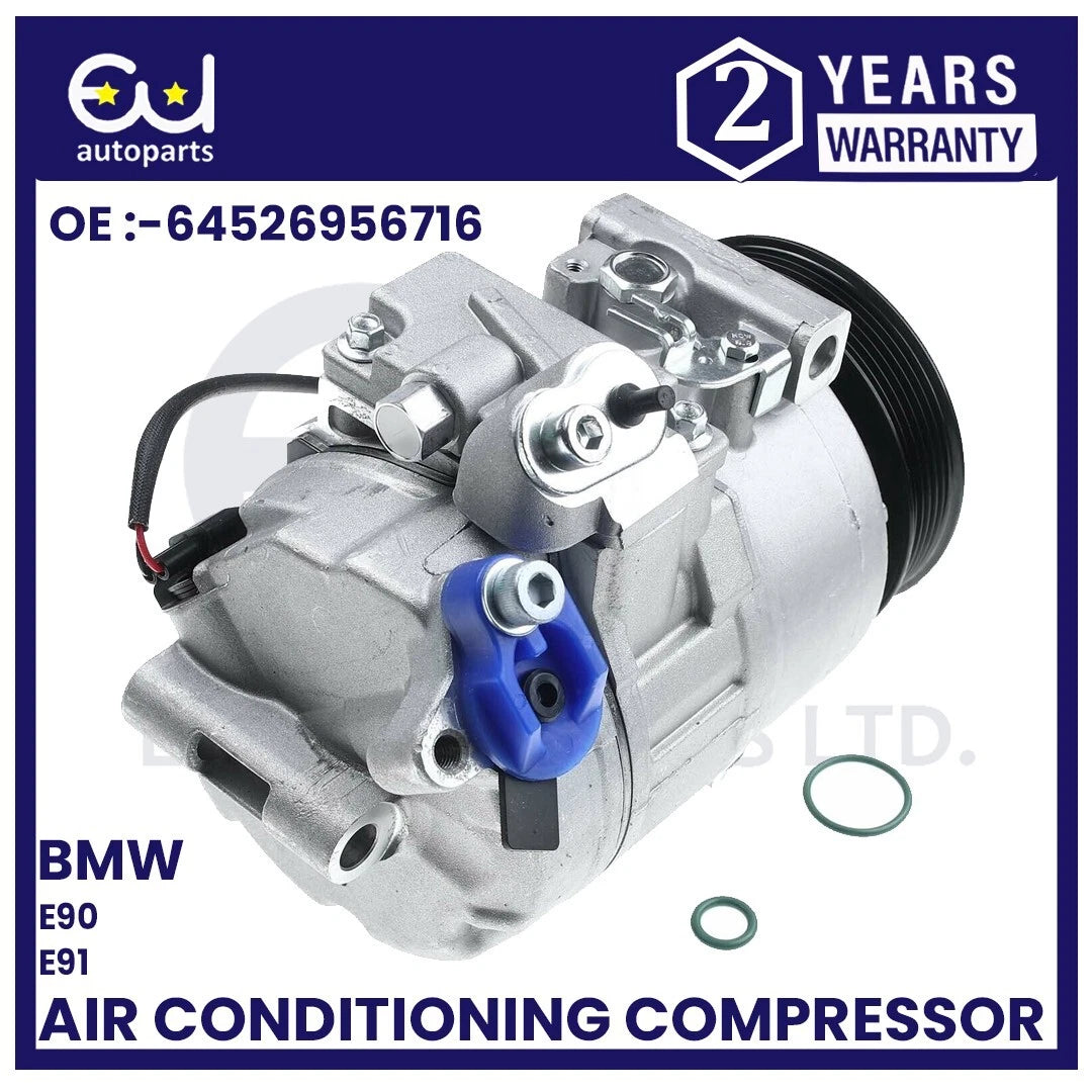 AIR CON A/C COMPRESSOR FOR BMW 1 3 SERIES E90 E91 E92 E93 E81 E87 E88 X1 E84